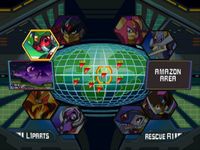 une photo d'Ã©cran de Mega Man X-6 sur Sony Playstation